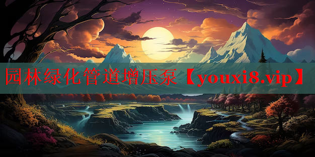 园林绿化管道增压泵